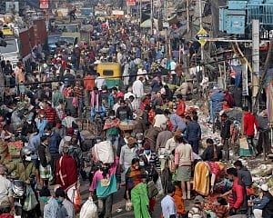 Fertility rate drops in India