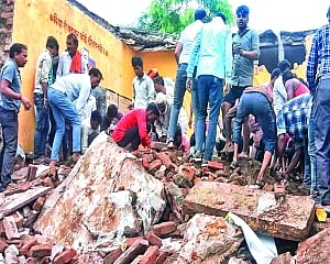 Government school collapse kills seven in Rajasthan