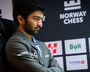 Gukesh overcomes Erigaisi challenge to jump to second spot in Norway Chess
