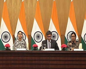 Pak used 300-400 Turkish drones to target 36 Indian locations from Leh to Sir Creek, used civilian planes as shield, says Govt