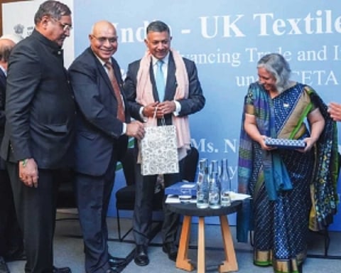 Indian textile delegation showcases strength in UK