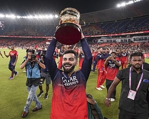 It's right up there but still five notches below Test cricket: Kohli on IPL triumph