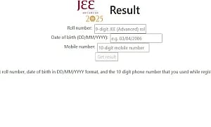 JEE Advanced 2025 Result Declared – Check Toppers, Cut-Off & Direct Link Here
