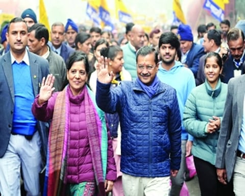 Kejriwal files nomination, has Rs 4.2 Crore in assets