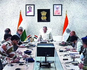 Ladakh LG reviews security situation in Leh, calls for heightened vigilance