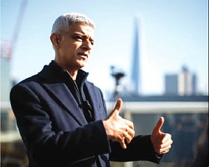 London Mayor Sadiq Khan hits back at Trump