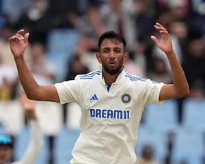 Lower-order batters are putting in the work at nets: Prasidh Krishna