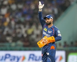 LSG skipper Pant fined Rs 12 lakh for slow over-rate, Digvesh docked half match fees once again