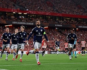Man United and Tottenham take commanding leads in the Europa League semifinals