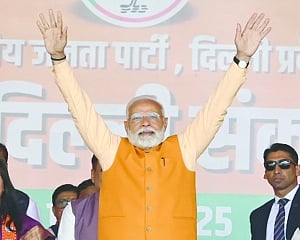 Modi’s guarantee for Delhi: PM