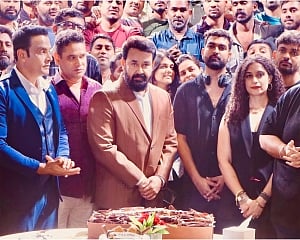 Mohanlal wraps shoot of pan-India film 'Vrusshabha'