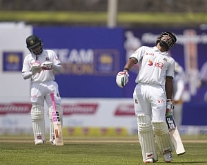 Mushfiqur Rahim’s unbeaten 141 lifts Bangladesh to 383-4 at lunch on Day 2 against Sri Lanka