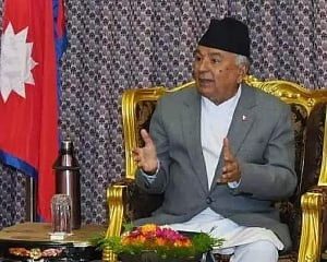 Nepal’s President appeals for peace