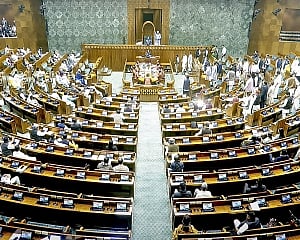 Noisy protests in Lok Sabha over stampede in Maha Kumbh