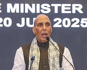 Operation Sindoor told Pak India will not tolerate continuing terrorism: Rajnath Singh