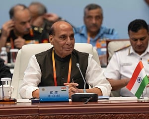 Peace, prosperity cannot co-exist with terrorism: Rajnath at SCO meet