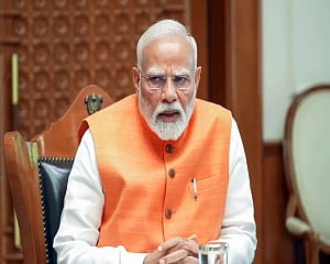 PM Modi interacts with astronaut Shubhanshu Shukla