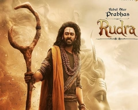 Prabhas unveils his first look from 'Kannappa'