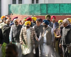 Punjab CM Mann rubbishes Congress' claims of dissent in state unit of AAP