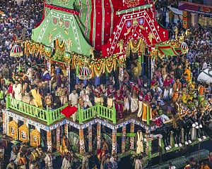 Rath Yatra: Devotees resume pulling chariots in Puri
