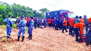 Search continues for helicopter missing in Indonesia