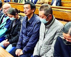 Seven Chinese sentenced to 20 years for trafficking