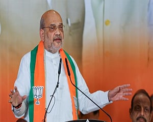 Shah enters Yamuna cleaning
