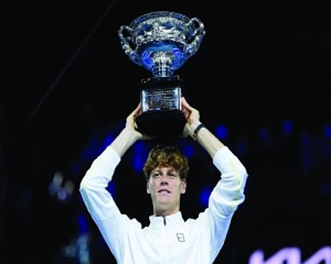 Sinner beats Zverev, wins second Australian Open title