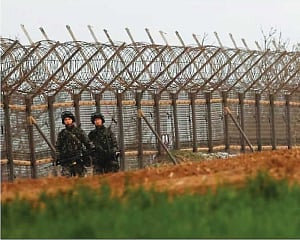 South Korea fires warning shots at merchant vessel