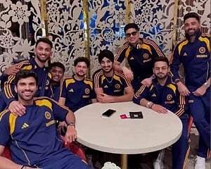 Team India lands in UK for five-Test series against England