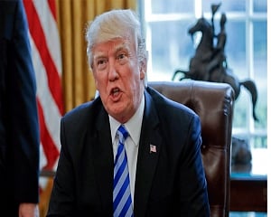 Trump says Americans could feel 'some pain' from his new tariffs that are triggering trade war