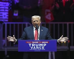 Trump vows to act at historic speed to fix 'every single crisis facing US'