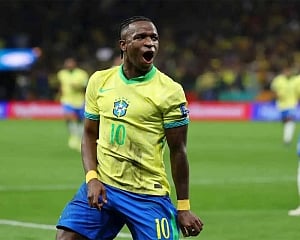 Vinicius Junior"s goal sends Brazil to 2026 World Cup, delighting fans in Ancelotti’s home debut