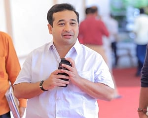Was Saif really attacked, asks minister Nitesh Rane