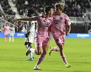 With Messi sitting out again, Suárez and Allende score to lead Inter Miami past Cavalier FC 2-0