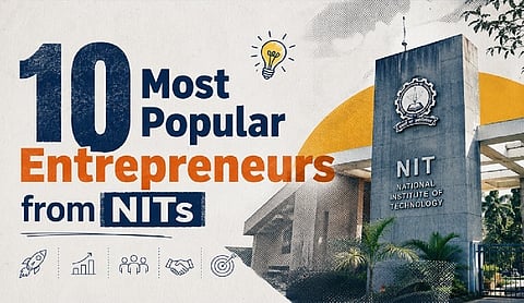 10 Most Popular Entrepreneurs from NITs