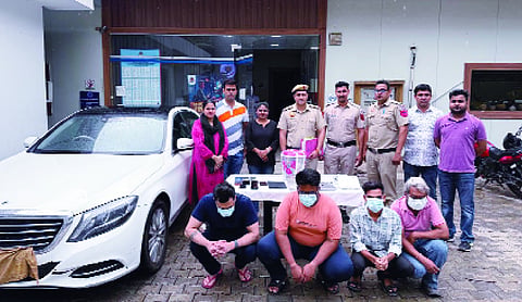 113 held in massive cyber fraud crackdown in city