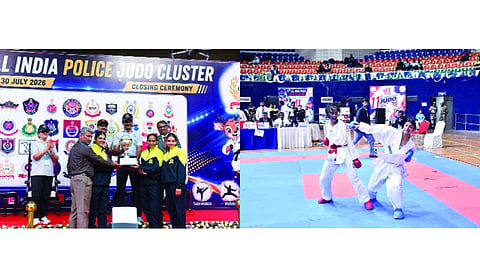 11th All India Police Judo Cluster Championship 2026 concludes