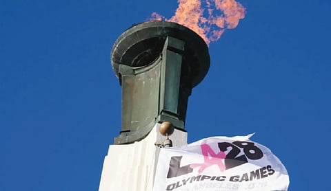 2028 Los Angeles Olympics announces its official look