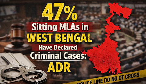 47% sitting MLAs in West Bengal have declared criminal cases: ADR