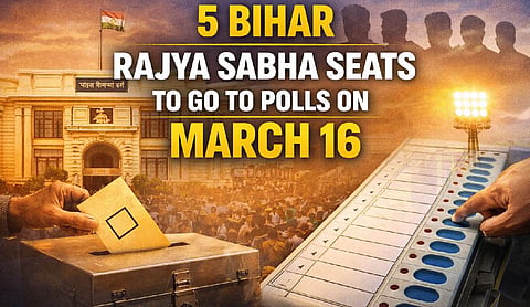5 Bihar Rajya Sabha seats to go to polls on March 16