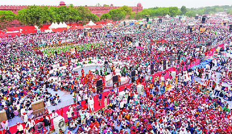 A gathering beyond the vocabulary of politics