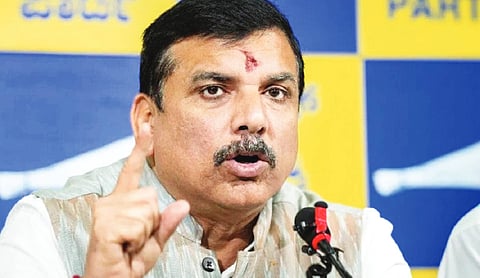 AAP seeks ouster of seven Rajya Sabha MPs who joined BJP