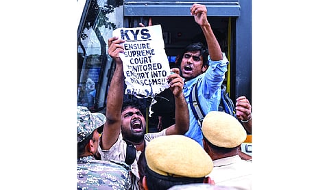 ABVP slams NTA over UGC-NET errors, demands action