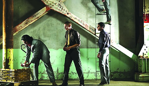 Actor cops off with smugglers