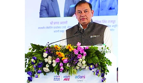 Adani Group begins work on Rs 1,060 cr Guna cement plant