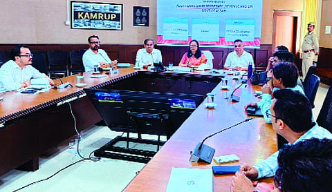 Additional Chief Secretary LS Changsan reviews progress of Guwahati Ring Road Project
