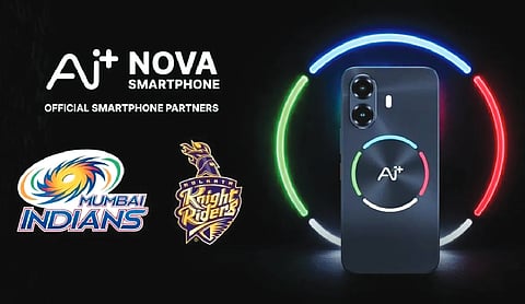 Ai+ Smartphone partners with MI, KKR ahead of IPL 2026