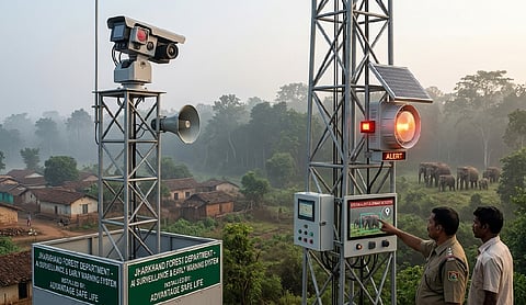 AI cameras deployed in Chakulia to tackle human-elephant conflict