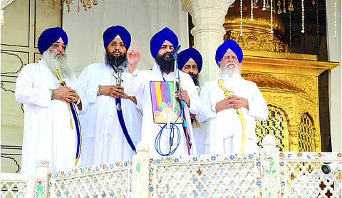 Akal Takht declares Punjab CM Mann Guru Dokhi
